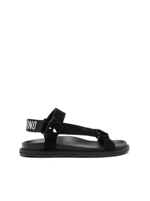 Moschino logo-jacquard sandals