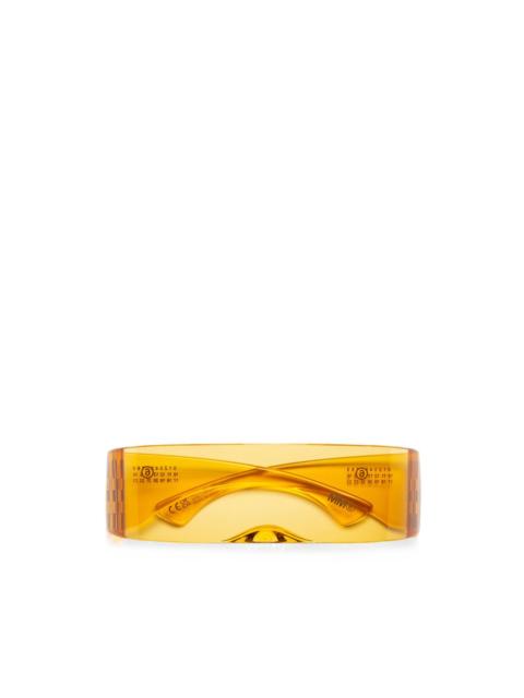 MM6 Maison Margiela geometric-frame sunglasses