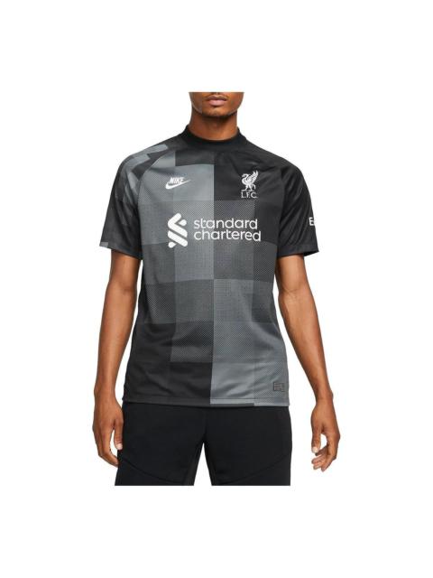 Nike Nike Liverpool Short Sleeve Goalkeeper Jersey 21/22 'Black Dark Gray' DB2559-011