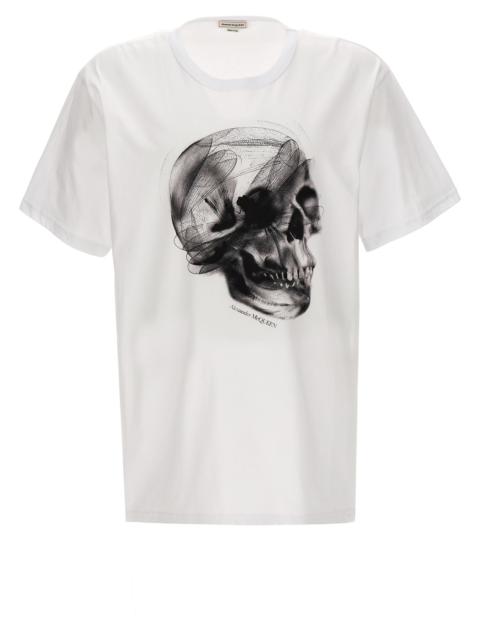Skull T-Shirt White/Black