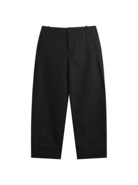 JACQUEMUS Jacquemus Marino Cotton Blend Trousers
