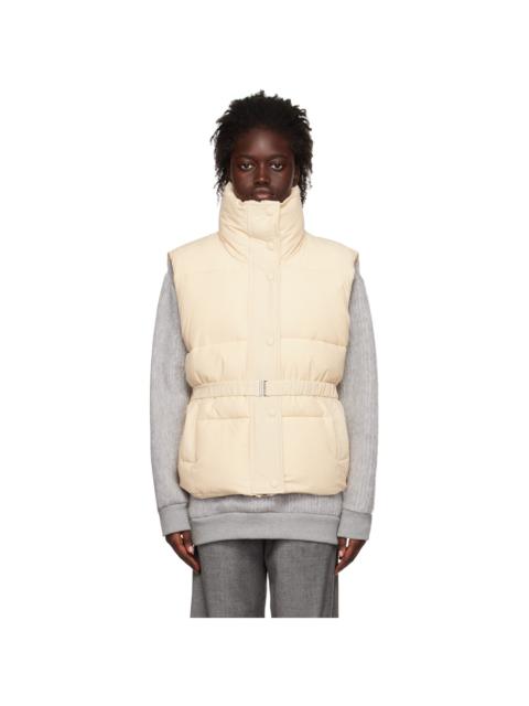 JKOO Off-White Belt Vest