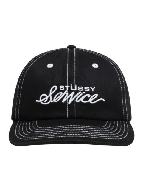 Stüssy Stussy Mid Depth Service Strapback True Black