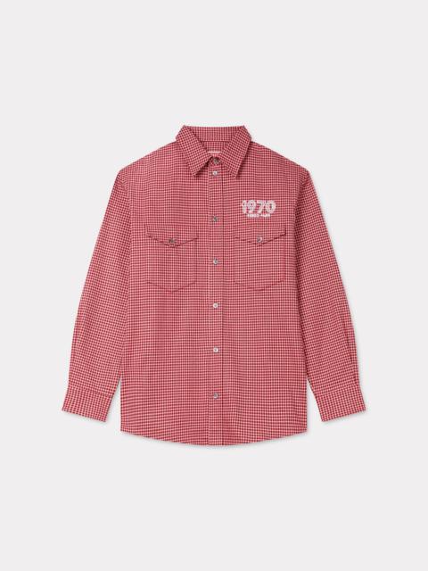 KENZO 'KENZO Archive 1970' embroidered military shirt