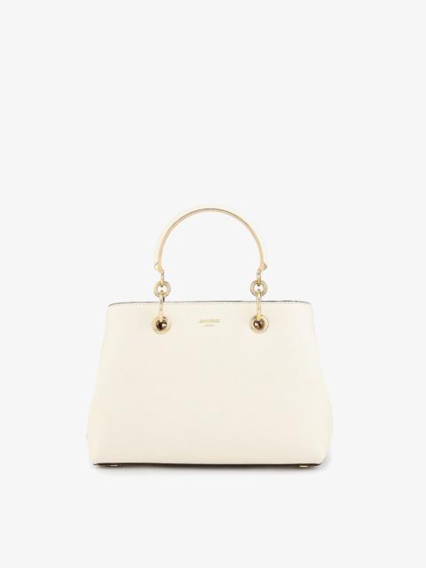 JIMMY CHOO Bon Bon Tote S
Latte Soft Shiny Calf Leather Tote Bag