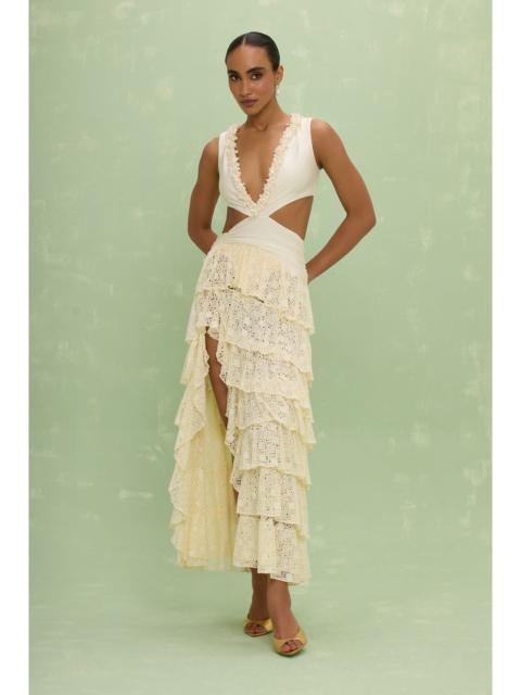 PatBO MARTINA LYCRA MAXI DRESS