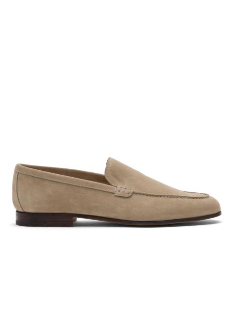 Margate
Soft Suede Loafer Stone