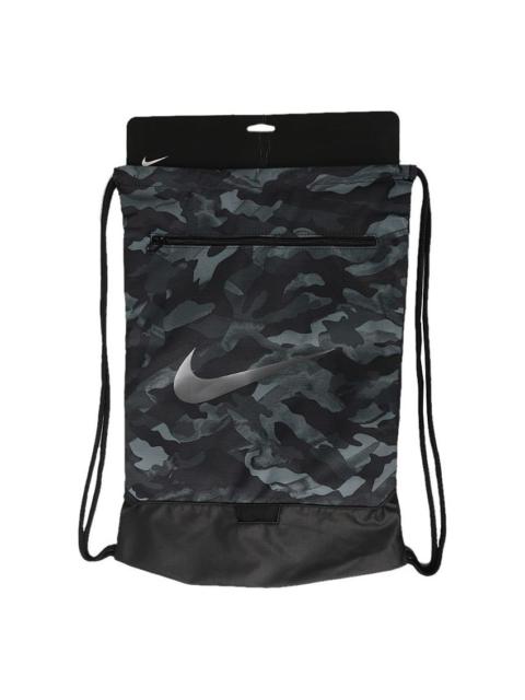 Nike 나이키 Brasilia 9.0 AOP 2 체육관 Sack 'Grey Black' BA6223-077
