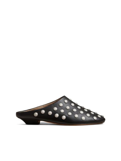 The Otto studded leather mules