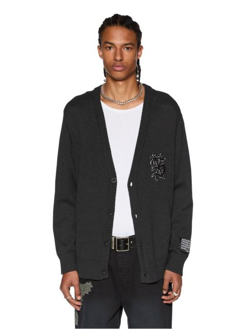 Ksubi DUG OUT CARDIGAN BLACK