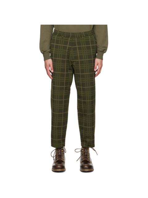 Nanamica Green Easy Trousers