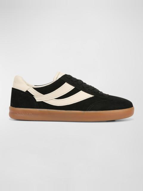 Vince Men's Oasis-M Suede and Leather Low-Top Sneakers