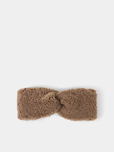 BOGNER Justy Teddy Bear Headband in Hazel