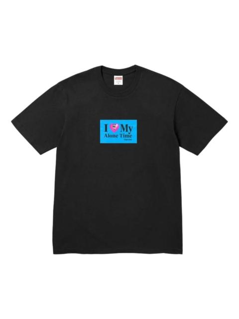 Supreme Supreme SS26 Alone Time T-Shirt 'Black' SUP-SS26-163-BLK