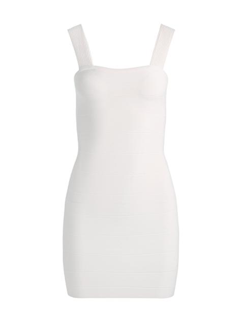 Alice + Olivia JODIE BANDAGE MINI DRESS - SOFT WHITE