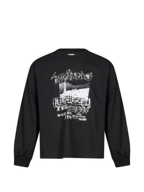 MAGLIANO Unplugged Show FW26 Paris long-sleeve T-shirt