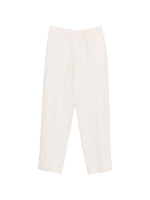 LARDINI elastic-waistband trousers