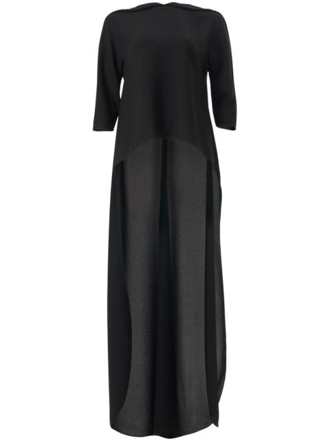 CAROLINA HERRERA high-low cape top