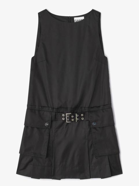 DUCHESSE NYLON MINI DRESS