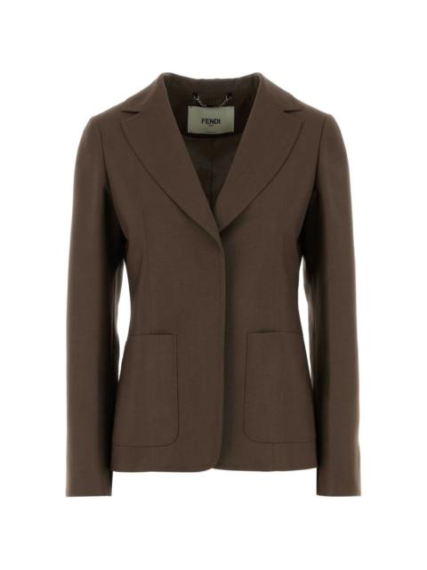 FENDI single-breasted blazer