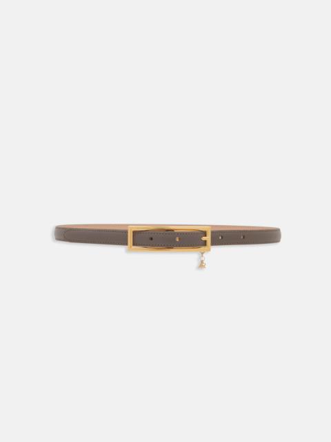 Alessandra Rich SLIM LEATHER BELT