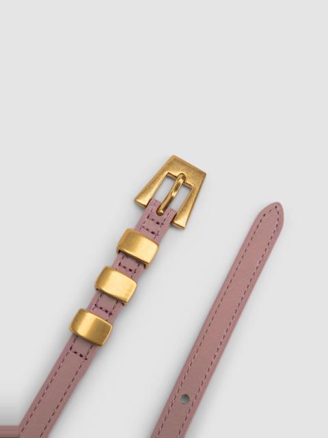 BY FAR Vic Leather Belt