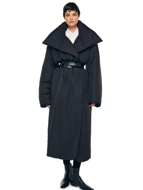 NORMA KAMALI HIGH COLLAR OS BF SLEEPING BAG COAT