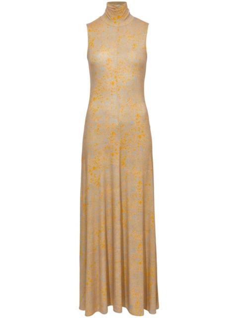 Proenza Schouler abstract-print high-neck dress