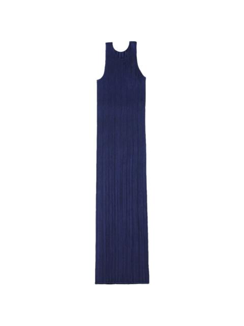 Pleats Please Issey Miyake pleated midi dress