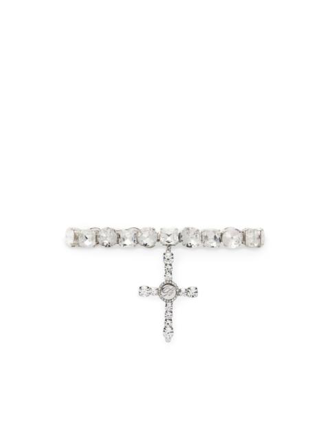 Blumarine cross choker