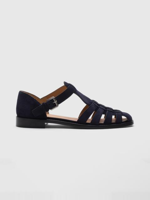 Suede Sandal