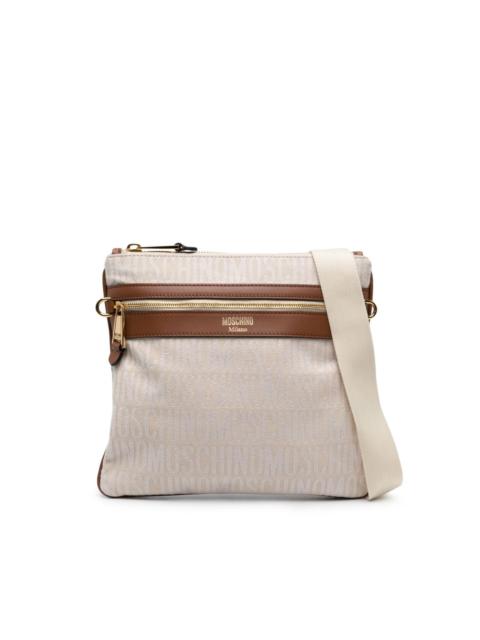 Moschino monogram-jacquard crossbody bag