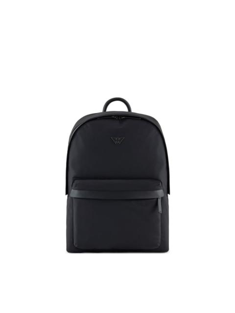 EMPORIO ARMANI Logo nylon backpack