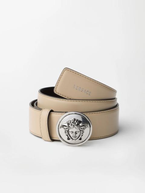 VERSACE Leather Belt 3.5 cm