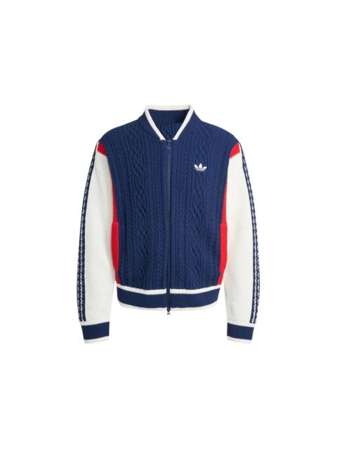 adidas adidas Retro Remix Cardigan Night Indigo Off White Better Scarlet