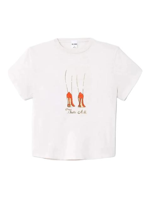 RE/DONE 1950's Boxy Tee That's All