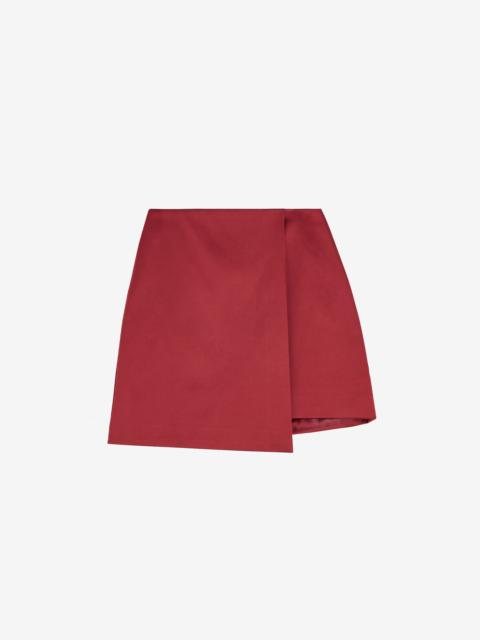 BY MALENE BIRGER By Malene Birger Raye Mini Skirt - Cabernet