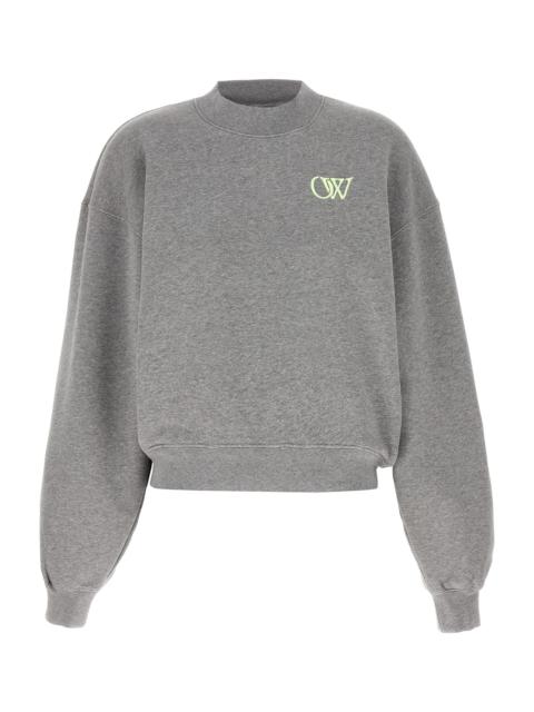 Off-White 'ow' Embroidered Sweatshirt