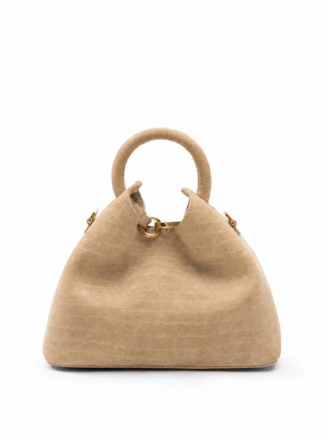Elleme Baozi Croco Suede Beige