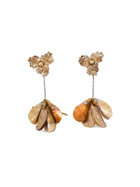 BIYAN crystal-embellished earrings