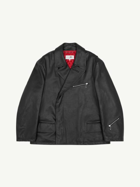 MM6 Maison Margiela Leather jacket