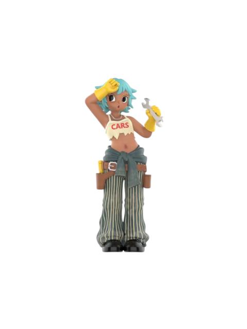 POP MART Pop Mart Peach Riot Rush Hour Series Frankie Autoshop Figure