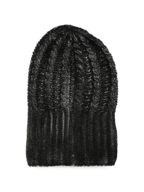 Avant Toi Hat Cashmere "Hand Painted Braided Hat"
