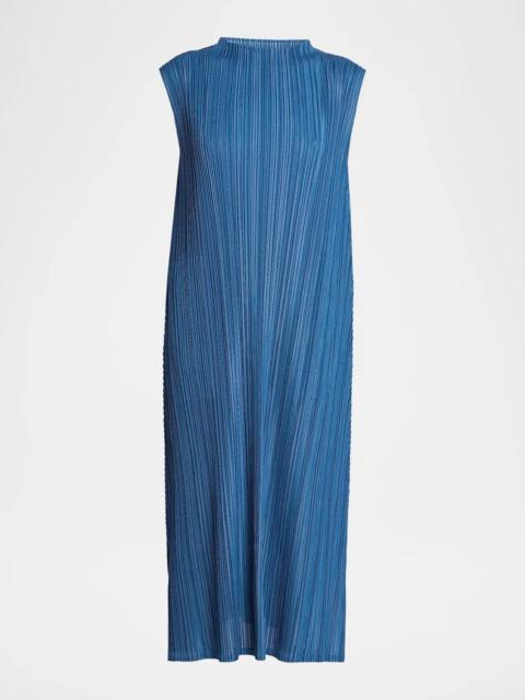 ISSEY MIYAKE Mellow Pleats Midi Dress