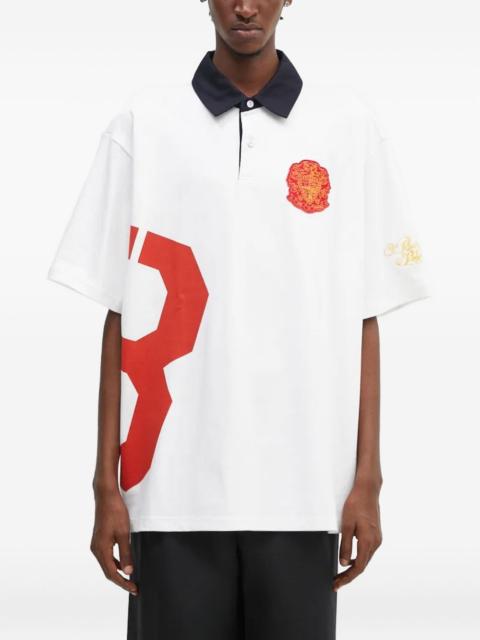 BILLIONAIRE BOYS CLUB embroidered polo shirt