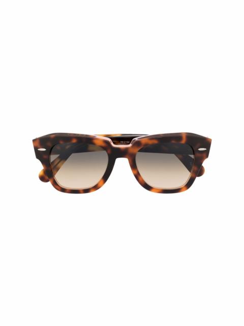 Ray-Ban State Street round-frame sunglasses