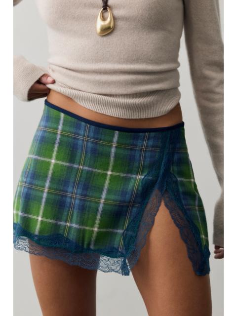 FREE PEOPLE Avani Postage Mixed Mini Skirt