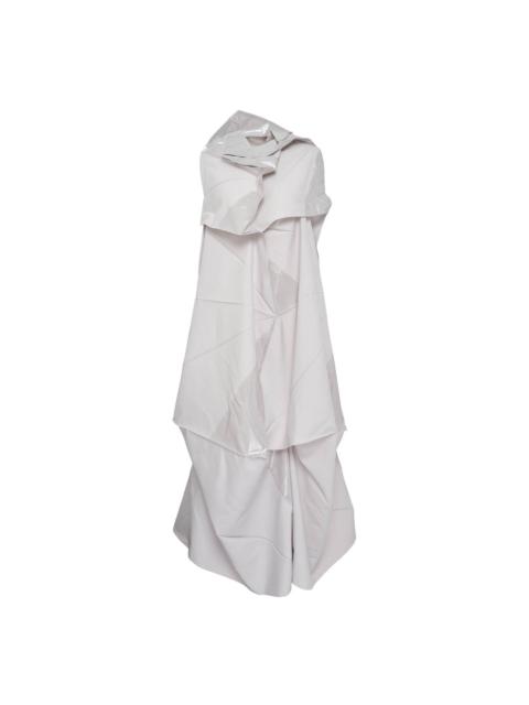 132 5. ISSEY MIYAKE Foil Woven Dress