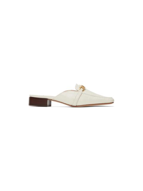TOM FORD Whitney crocodile 돋을새김된 가죽 mules