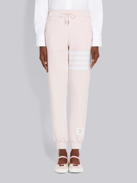 Light Pink Ottoman Rib 4-Bar Sweatpant